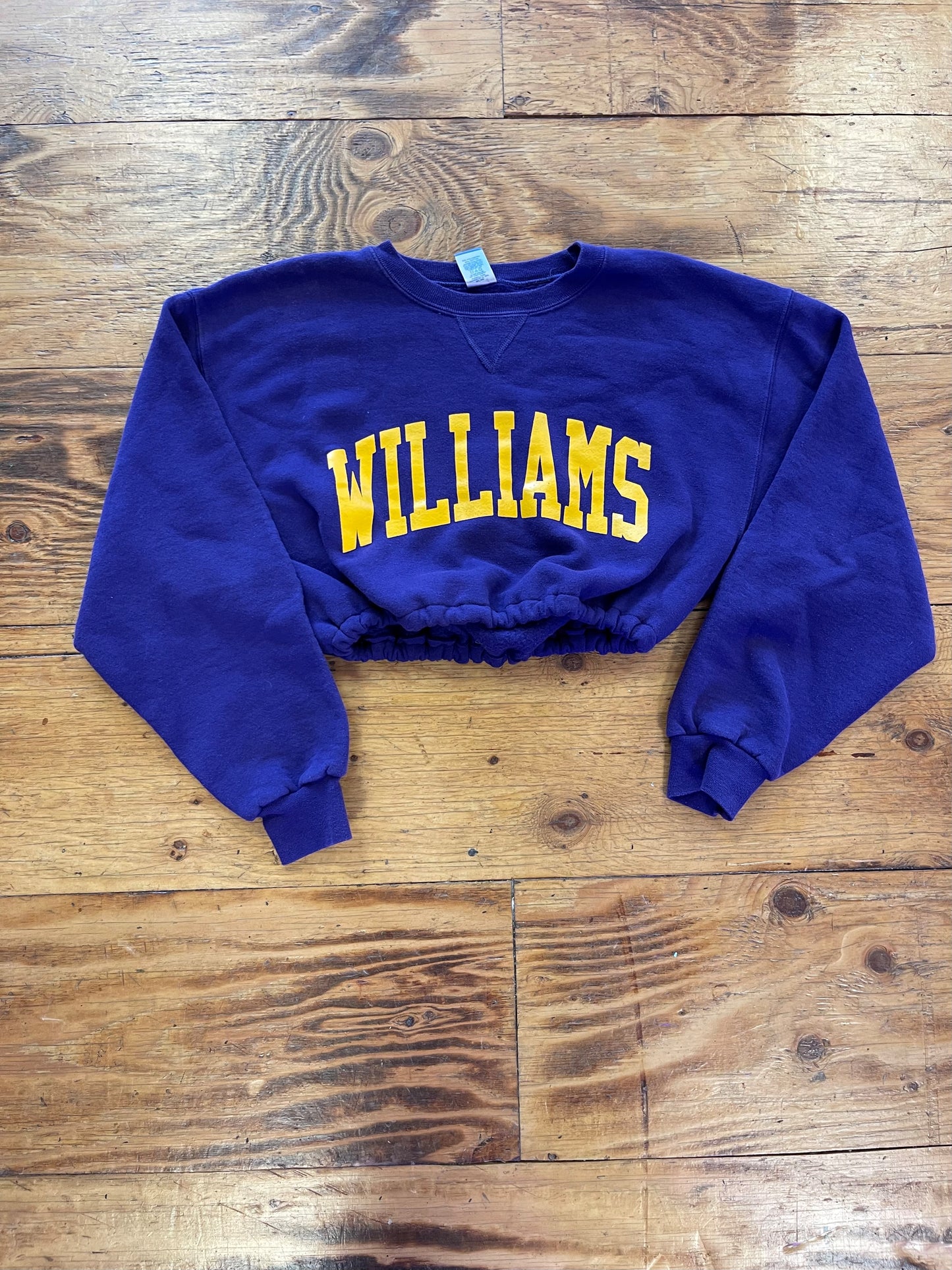 Women's Williams sweatshirt crop top (size M)
